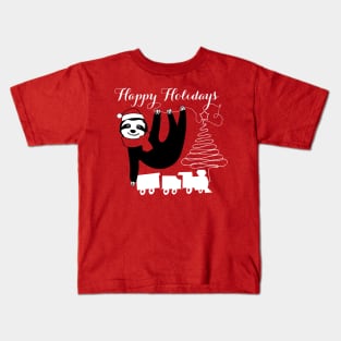 Holiday Sloth Kids T-Shirt